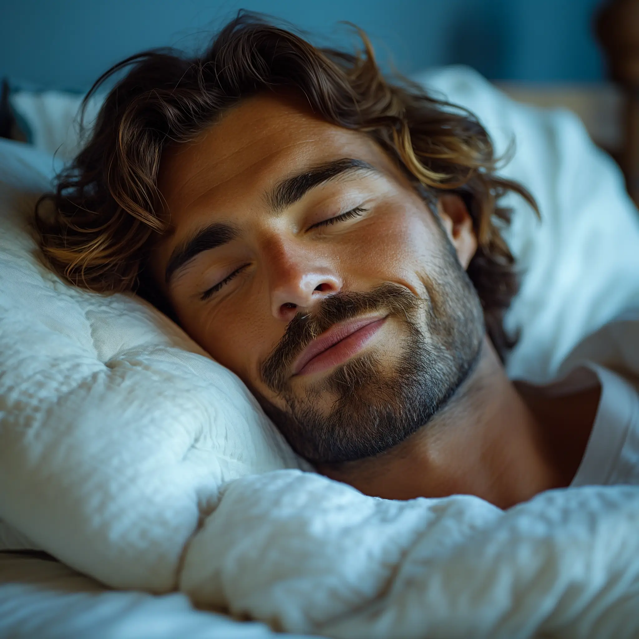 Hombre durmiendo